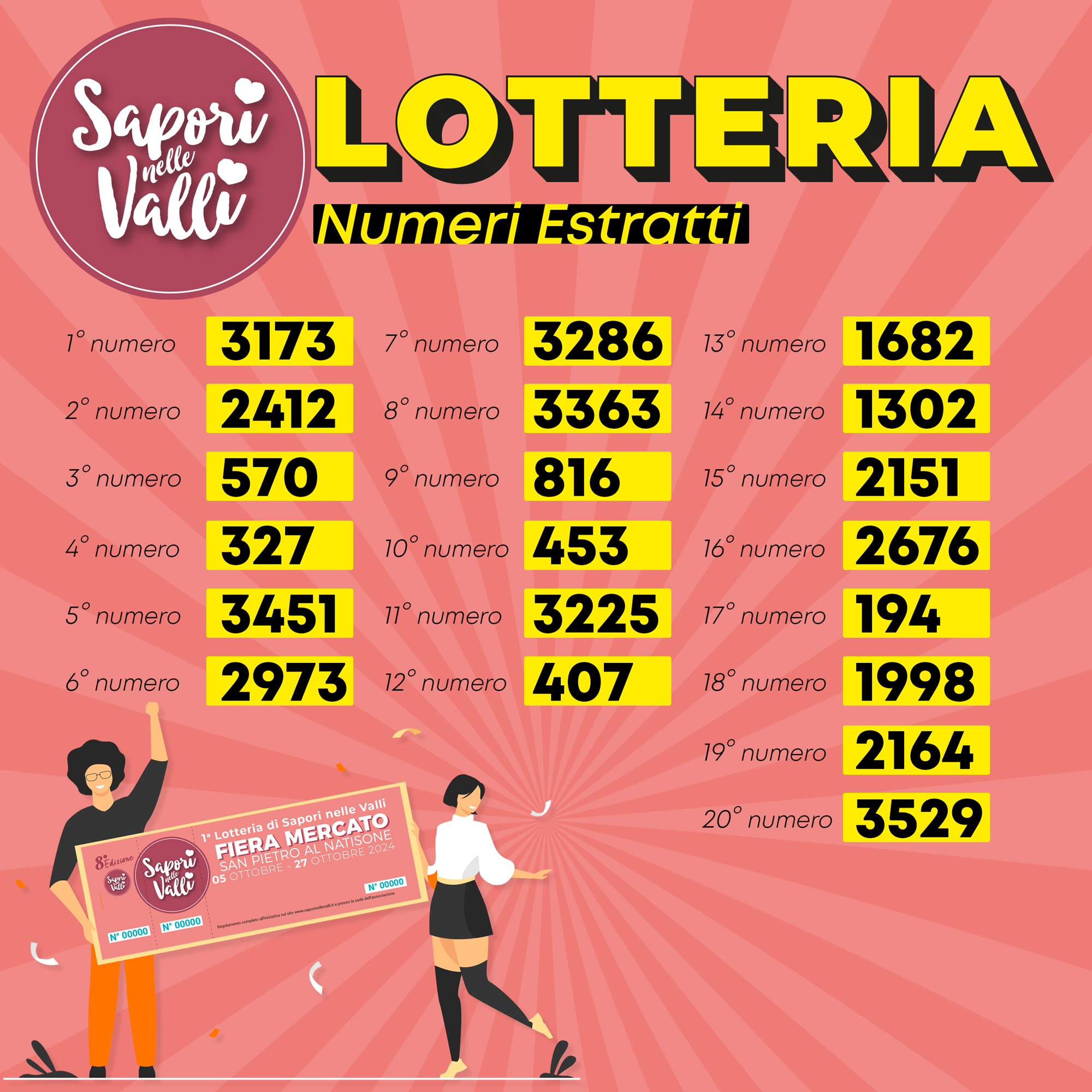 numeri vincenti lotteria